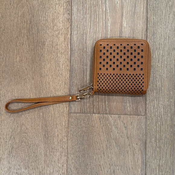 Cute Wrist Wallet with Handle Gently Used - Picture 1 of 5